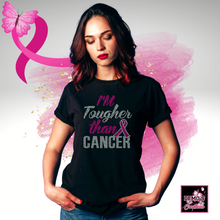 Load image into Gallery viewer, I'm Tougher Than Cancer Rhinestone Transfer