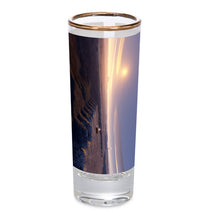 Load image into Gallery viewer, 2.5oz Sublimation Shooter Shot Glass With Gold Rim