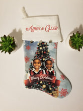 Load image into Gallery viewer, Christmas Sublimation Stocking