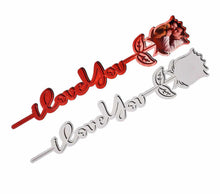 Load image into Gallery viewer, I Love You Sublimation Rose