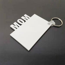 Load image into Gallery viewer, DAD, FAM, GRAD, & MOM Sublimation Keychain