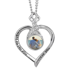 Load image into Gallery viewer, Heart Pendant Sublimation Necklace