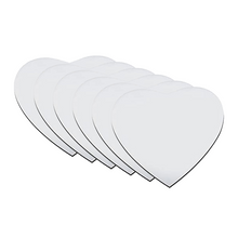 Load image into Gallery viewer, Mousepad Heart Sublimation Blank
