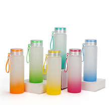 Load image into Gallery viewer, Frosted Color Sublimation Water Bottle