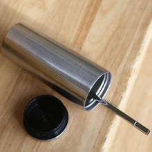 Load image into Gallery viewer, 20oz Skinny Straight Silver Sublimation Tumbler