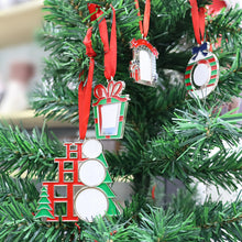 Load image into Gallery viewer, Christmas Ho Ho Ho Sublimation Ornament