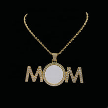 Load image into Gallery viewer, MOM Bling/Rhinestone Sublimation Necklace