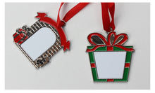 Load image into Gallery viewer, Christmas Fireplace Sublimation Ornament