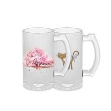 Load image into Gallery viewer, Frosted Sublimation Beer Glass