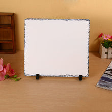 Load image into Gallery viewer, Photo Slate Sublimation With Live Edges 7.8x7.8