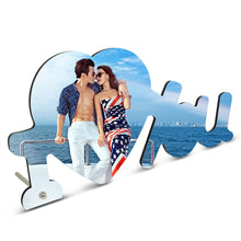 Load image into Gallery viewer, I Heart (Love) You Sublimation Photo Frame