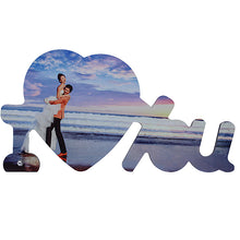 Load image into Gallery viewer, I Heart (Love) You Sublimation Photo Frame