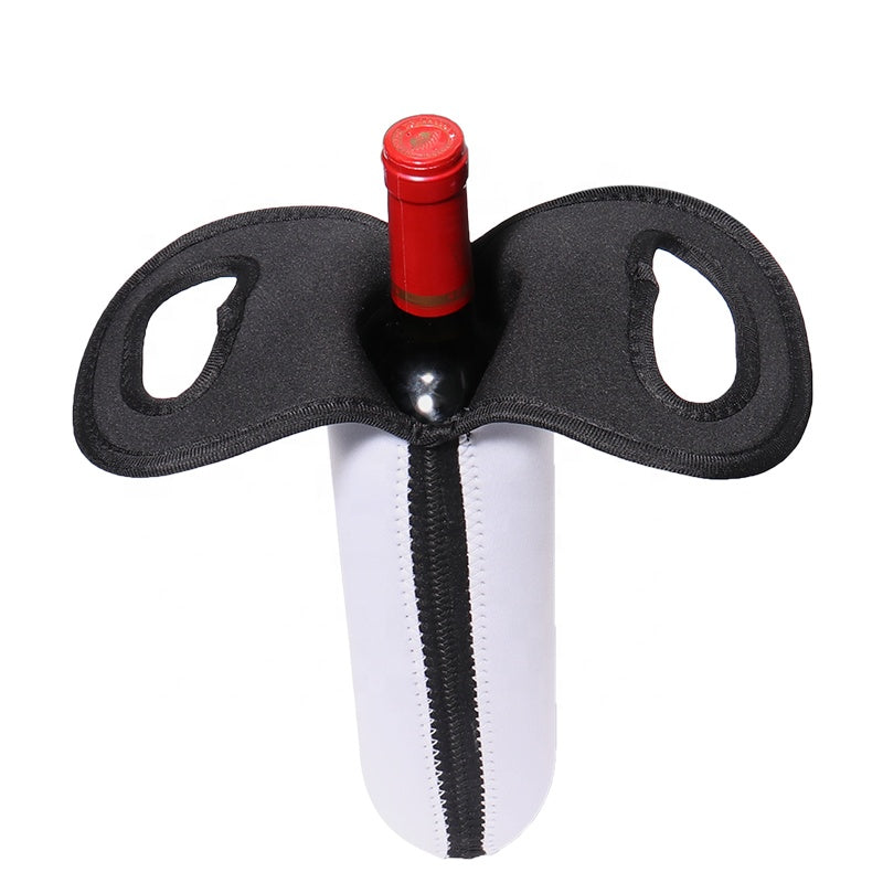 Portable Sublimation Wine Bottle Sleeve Demo's Blanks