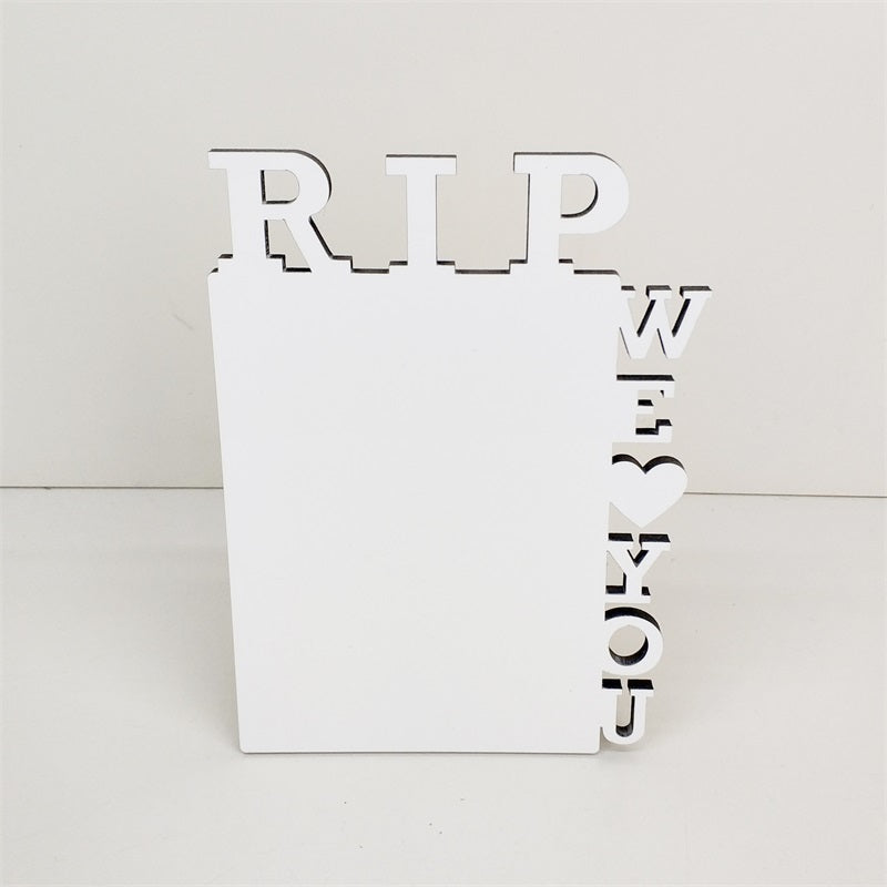 RIP We Love You Sublimation Photo Frame Template – M LaShea & Company
