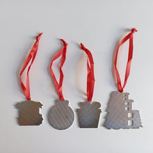 Load image into Gallery viewer, Christmas Ho Ho Ho Sublimation Ornament