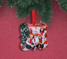 Load image into Gallery viewer, Christmas Prague Square Sublimation Ornament