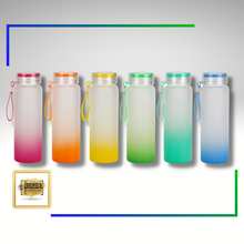 Load image into Gallery viewer, Frosted Color Sublimation Water Bottle