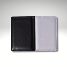 Load image into Gallery viewer, PU Passport Holder Black Back Sublimation Blank