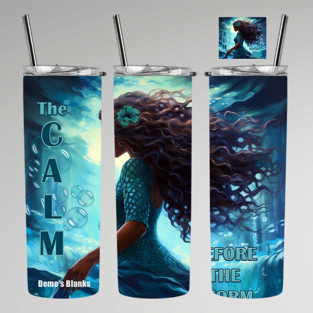 The Calm Tumbler Digital Design Product