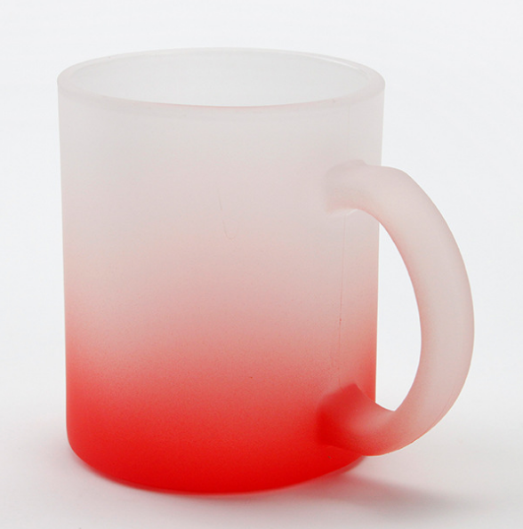 11oz Frosted Color Sublimation Mug