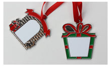 Load image into Gallery viewer, Christmas Fireplace Sublimation Ornament
