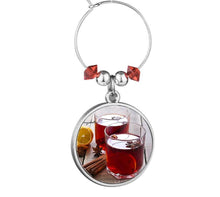 Load image into Gallery viewer, Wine Glass Charm
