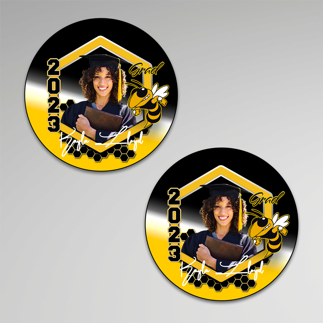 Grad Button Template Digital Product